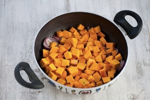Preparazione Galette alla crema di zucca e fontina - Fase 3