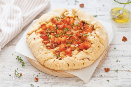 Preparazione Galette alla crema di zucca e fontina - Fase 5 Preparazione Galette alla crema di zucca e fontina - Fase 5