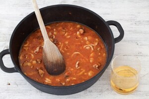 Preparazione Pasta al nero di seppia - Fase 2