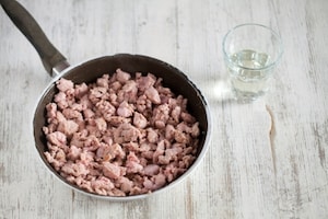 Preparazione Maccheroncini al gorgonzola - Fase 1