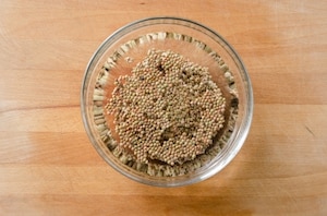 Preparazione Minestra di lenticchie e funghi - Fase 1