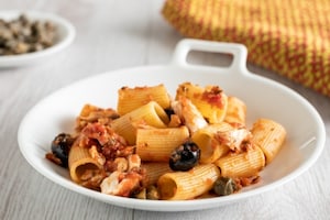 Preparazione Pasta al sugo di triglie - Fase 3