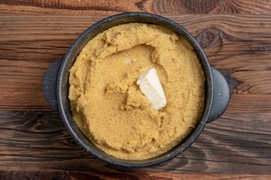 Preparazione Polenta con funghi porcini - Fase 4