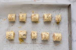 Preparazione Rustici ai würstel - Fase 2