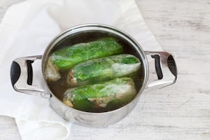 Preparazione Salmone con ragù di zucchine - Fase 7