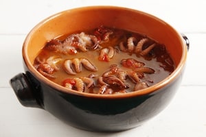 Preparazione Spaghetti al sugo di moscardini - Fase 3