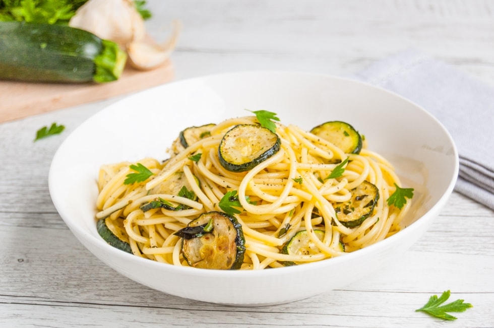 Spaghetti alle zucchine ricetta