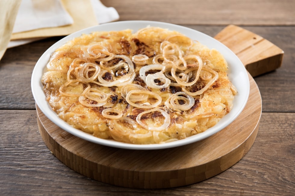 Tortino di polenta e patate ricetta