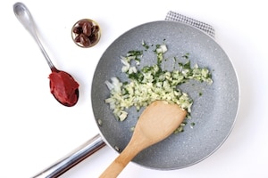 Preparazione Vermicelli al ragù di nasello - Fase 1