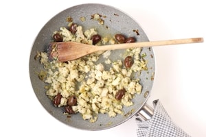 Preparazione Vermicelli al ragù di nasello - Fase 2