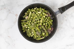 Preparazione Fagottini agli asparagi  - Fase 1
