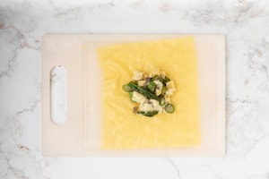 Preparazione Fagottini agli asparagi  - Fase 3