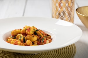 Preparazione Gnocchi alle cozze e zafferano - Fase 1