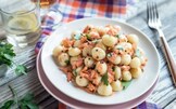 Gnocchi al salmone e doppio pepe