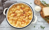 Gratin di gnocchi alla crema di formaggi
