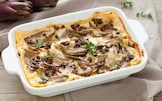 Lasagne ai carciofi e funghi