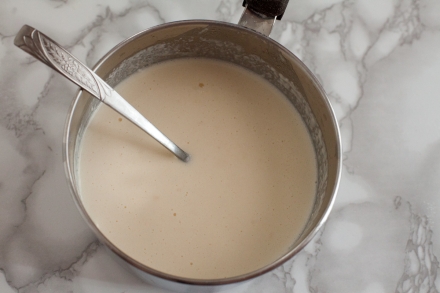 Preparazione Lasagne alla crema di grana e funghi - Fase 2 Preparazione Lasagne alla crema di grana e funghi - Fase 2