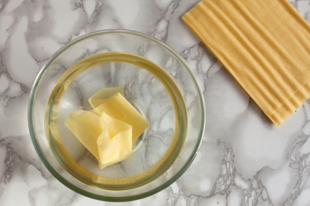 Preparazione Lasagne alla crema di grana e funghi - Fase 3 Preparazione Lasagne alla crema di grana e funghi - Fase 3