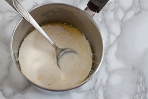 Preparazione Lasagne alla crema di grana e funghi - Fase 1