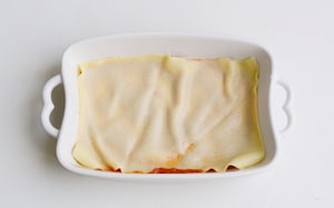 Preparazione Lasagne alle melanzane e ricotta - Fase 2