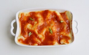 Preparazione Lasagne alle melanzane e ricotta - Fase 3