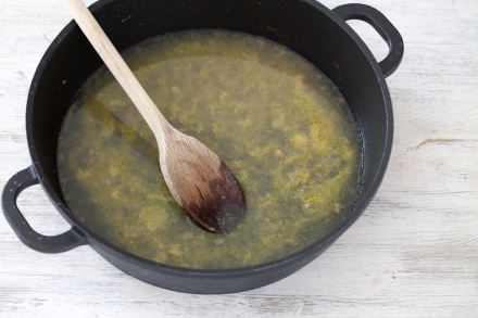 Preparazione Lasagne al sapore di mare - Fase 2 Preparazione Lasagne al sapore di mare - Fase 2