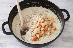 Preparazione Lasagne al sapore di mare - Fase 4