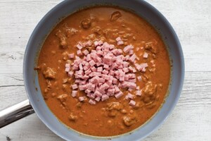 Preparazione Pappardelle al curry - Fase 2