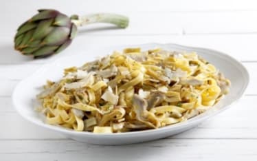 Pasta con i carciofi