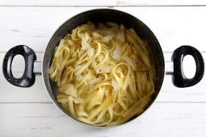 Preparazione Pasta con i carciofi - Fase 3