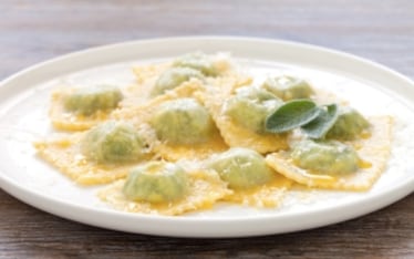 Ravioli di ricotta e spinaci