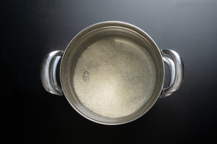 Preparazione Riso in cagnone - Fase 1