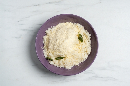 Preparazione Riso in cagnone - Fase 2