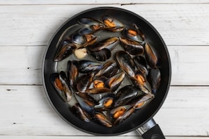 Preparazione Risotto ai frutti di mare - Fase 3