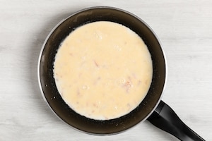Preparazione Tagliatelle al salmone - Fase 1