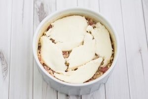 Preparazione Timballo d’orzo con salsiccia e mozzarella - Fase 2