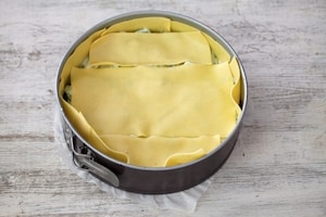 Preparazione Timballo di zucchine al basilico - Fase 5