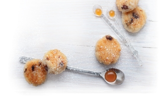Frittelle di riso e uvetta Frittelle di riso e uvetta