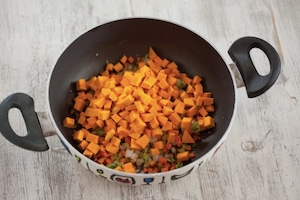 Preparazione Cannelloni zucca e ricotta - Fase 1