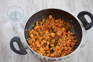 Preparazione Cannelloni zucca e ricotta - Fase 1