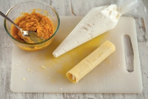 Preparazione Cannelloni zucca e ricotta - Fase 3