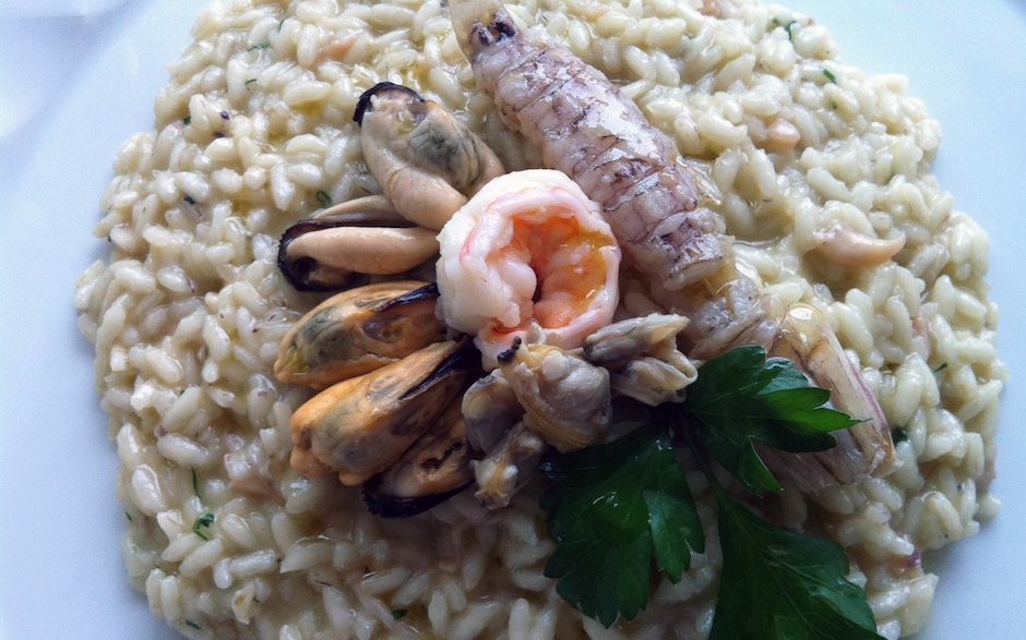 Risotto ai frutti di mare e crostacei Risotto ai frutti di mare e crostacei