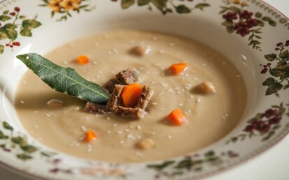 Vellutata di ceci e sesamo