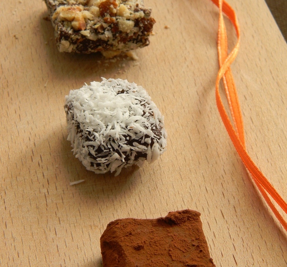 Praline e tartufi ricetta