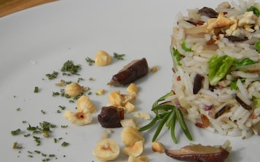 Riso selvaggio, bosco, orto