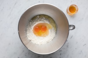 Preparazione Tagliatelle fritte - Fase 1