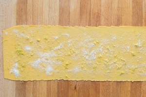 Preparazione Tagliatelle fritte - Fase 2