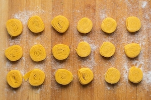 Preparazione Tagliatelle fritte - Fase 3