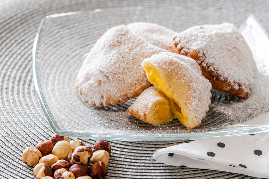 Tortellini fritti alla crema ricetta