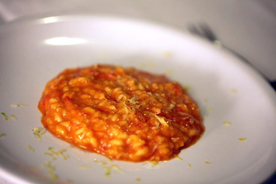 Risotto al pomodoro e limone ricetta